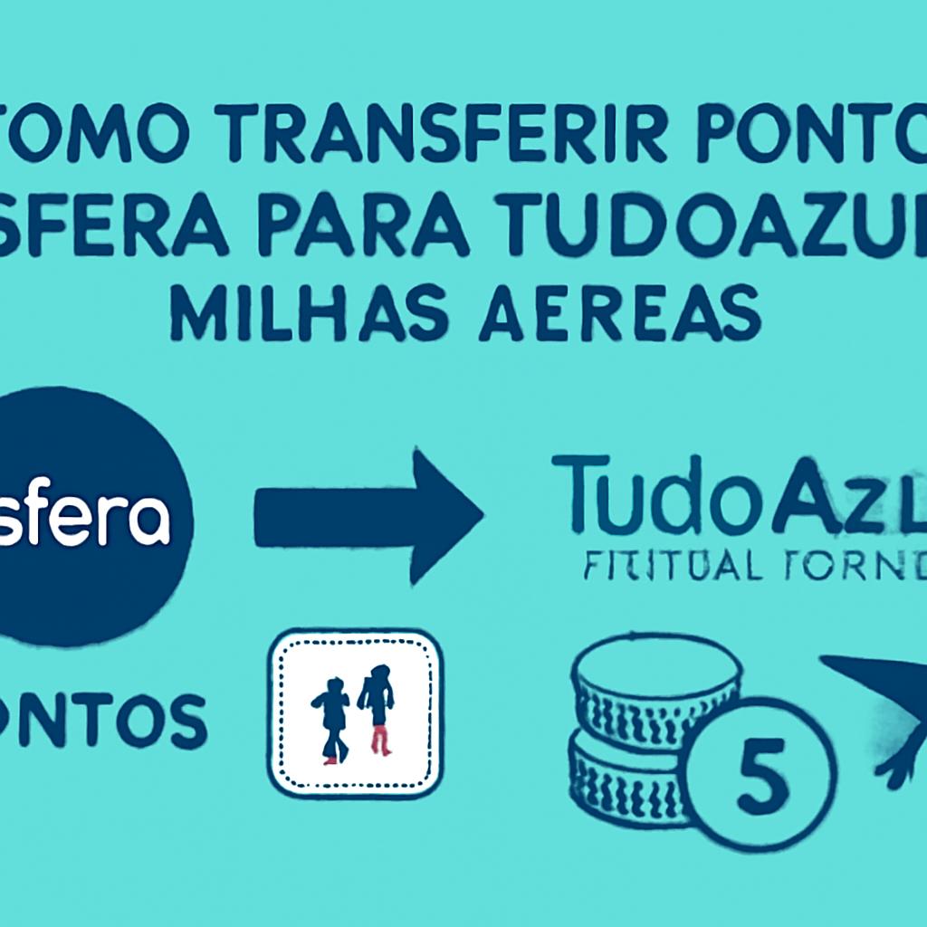 como transferir pontos esfera para tudo azul