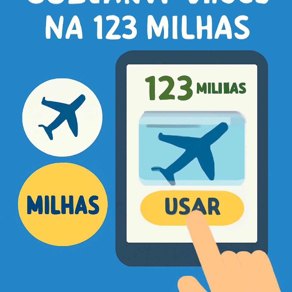 Como Usar Milhas na 123 Milhas com Segurança e Facilidade 1 como usar milhas na 123 milhas