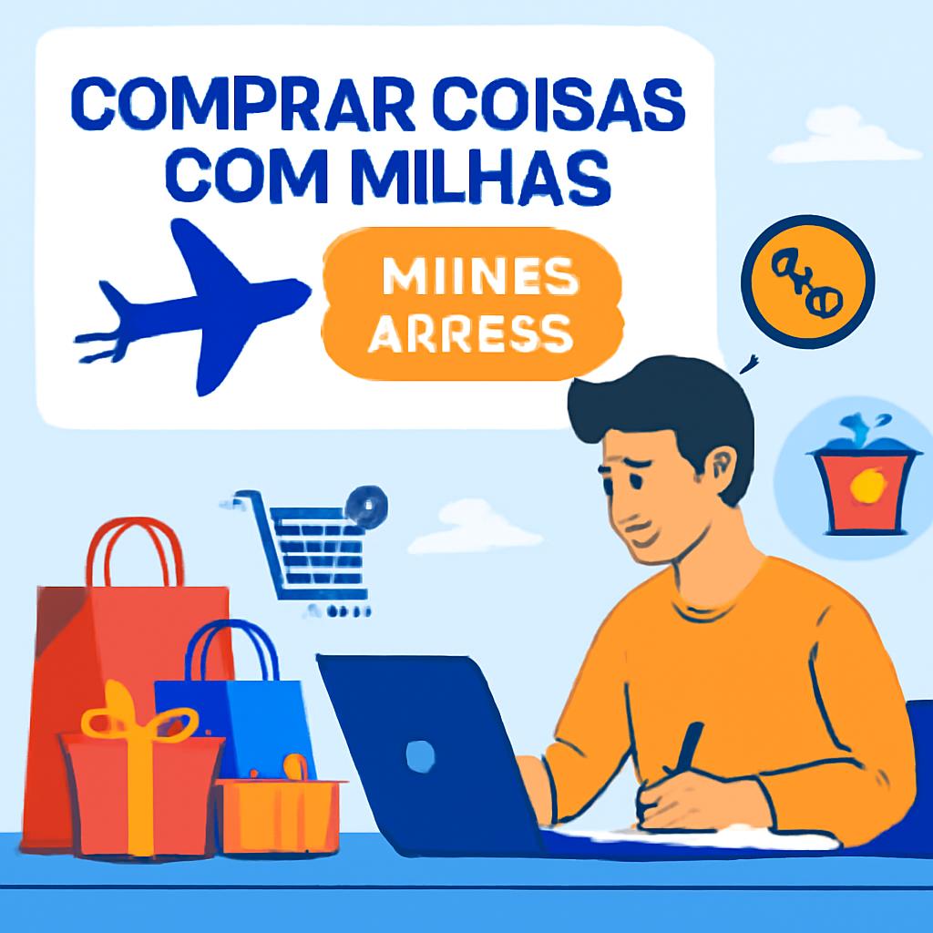 comprar coisas com milhas