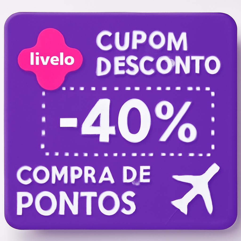 cupom desconto livelo compra de pontos