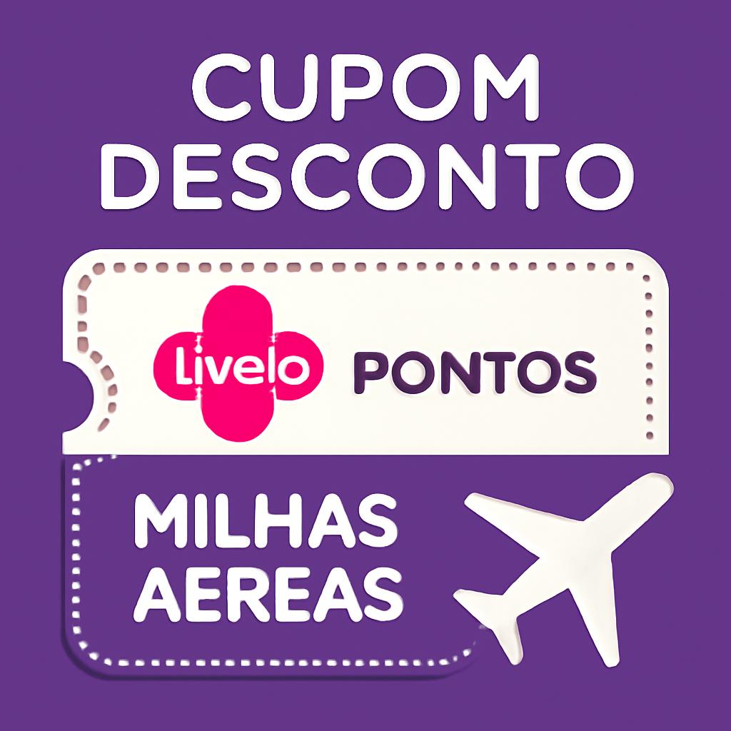 Cupom desconto Livelo pontos: economize em troca de milhas 1 cupom desconto livelo pontos