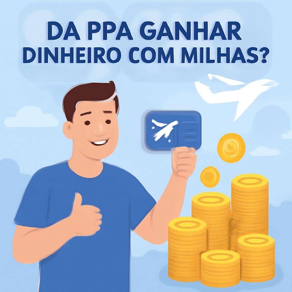 da pra ganhar dinheiro com milhas
