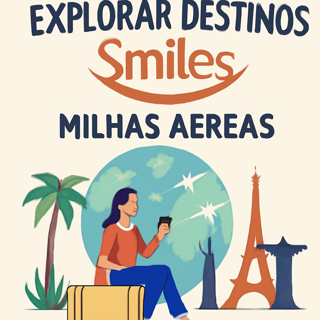 Explorar Destinos Smiles: Viaje Usando suas Milhas com o Balcão de Milhas 1 explorar destinos smiles