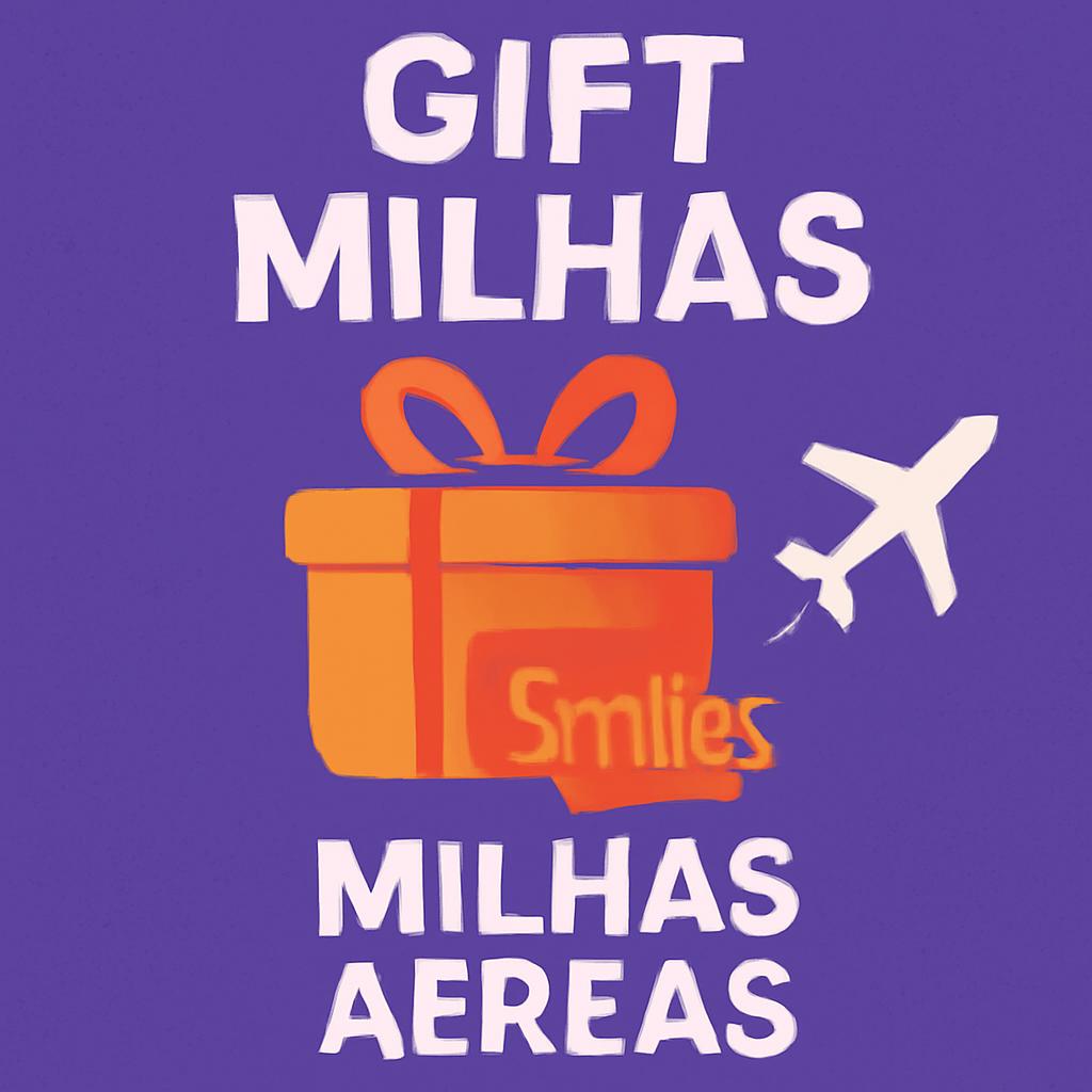 Gift Milhas Smiles: Compre e Venda com Segurança no Balcão de Milhas 1 gift milhas smiles