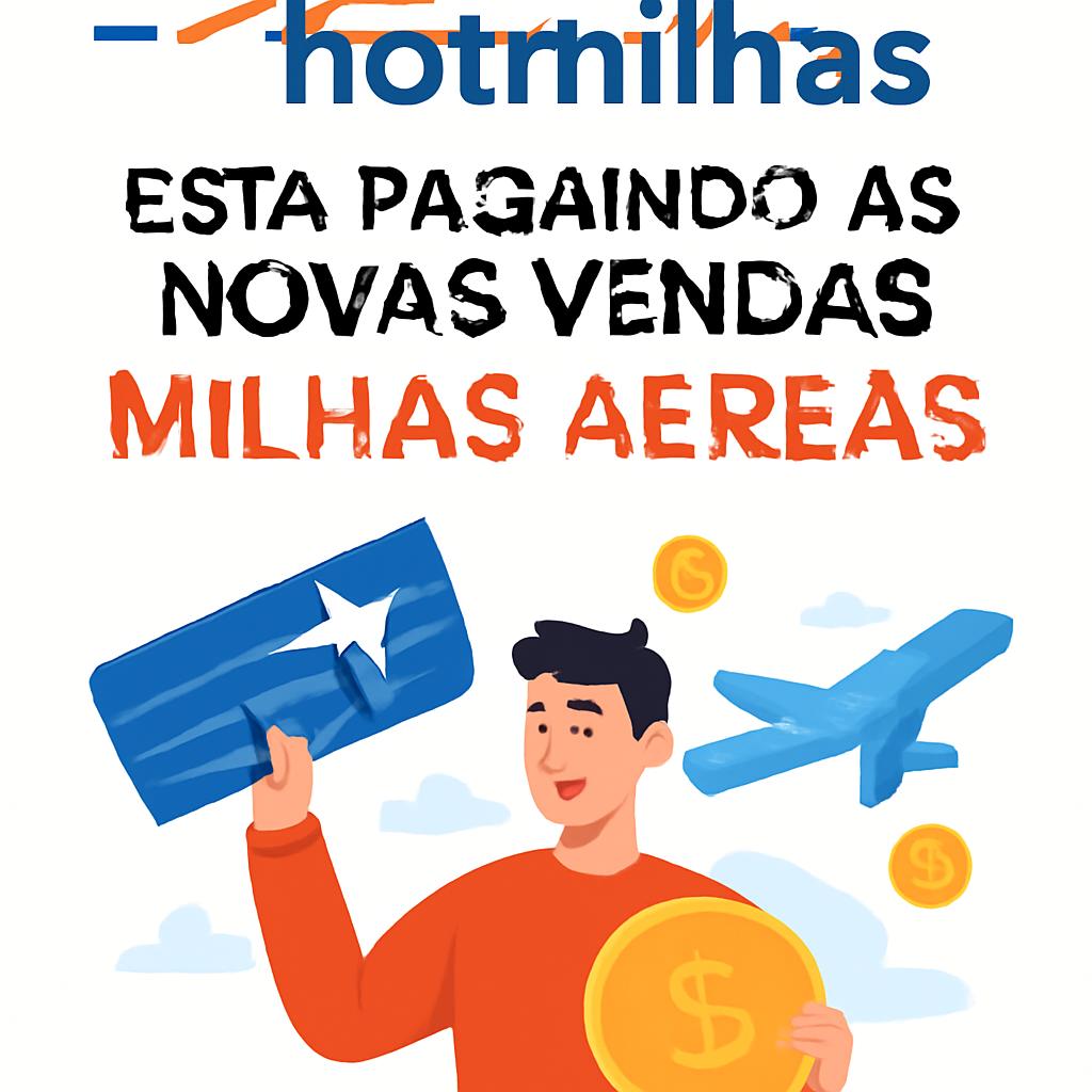 Hotmilhas está pagando as novas vendas: venda suas milhas com segurança 1 hotmilhas esta pagando as novas vendas