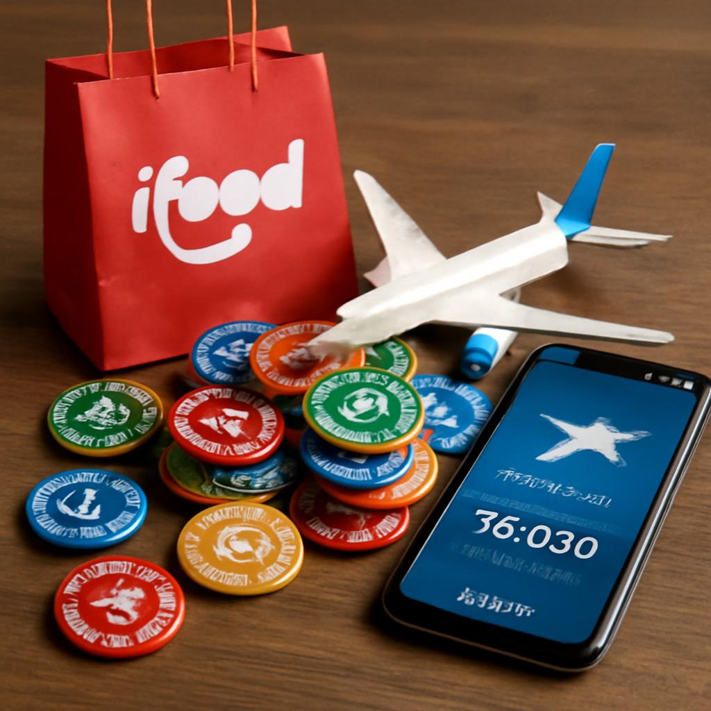 ifood pontos milhas