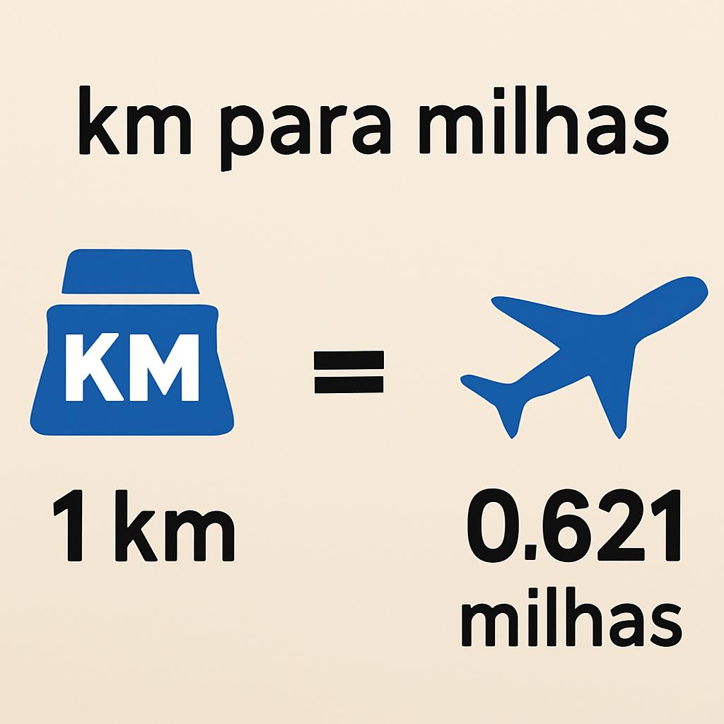 Km para Milhas: Converta e Negocie com o Balcão de Milhas 1 km para milhas