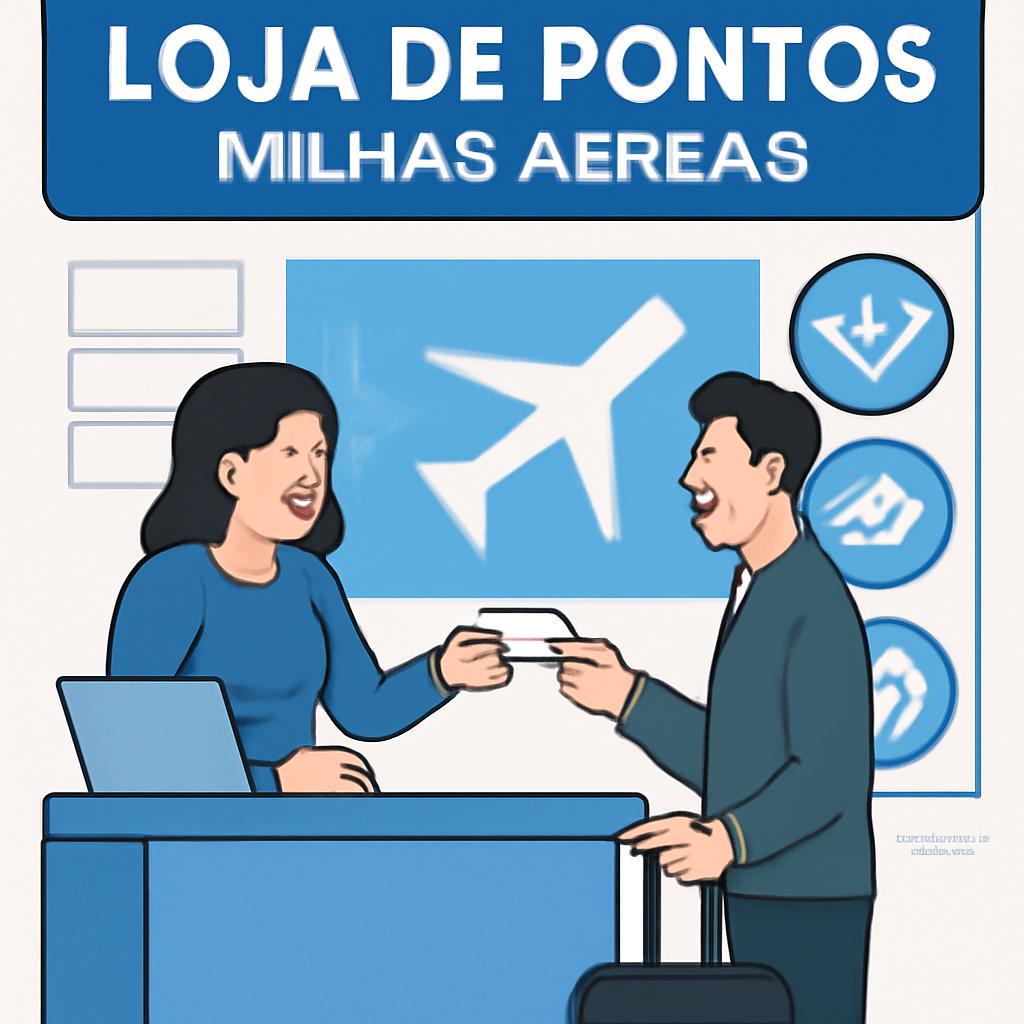Loja de pontos: Compre e venda milhas com segurança no Balcão de Milhas 1 loja de pontos