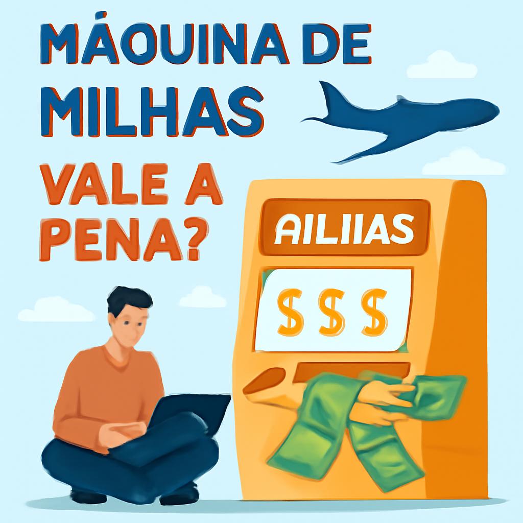 Máquina de Milhas Vale a Pena? Conheça o Balcão de Milhas 1 máquina de milhas vale a pena