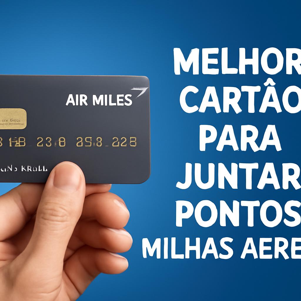Melhor cartão para juntar pontos: maximize seus benefícios com Balcão de Milhas 1 melhor cartão para juntar pontos