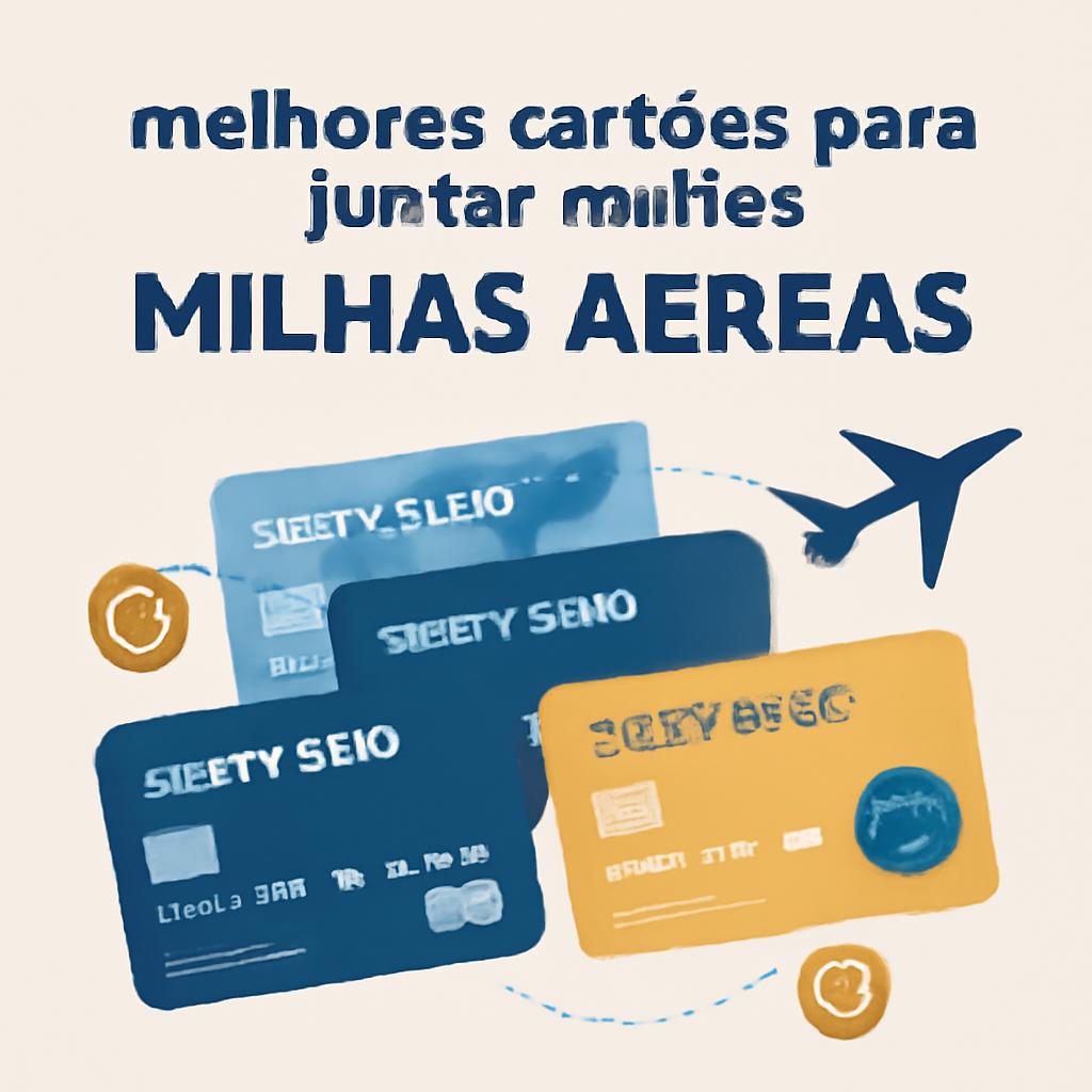 melhores cartões para juntar milhas