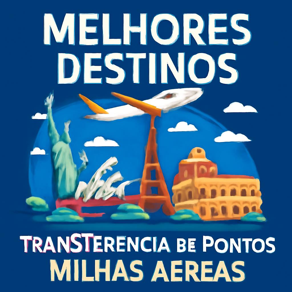 Melhores destinos transferencia de pontos: aproveite suas milhas com o Balcão de Milhas 1 melhores destinos transferencia de pontos