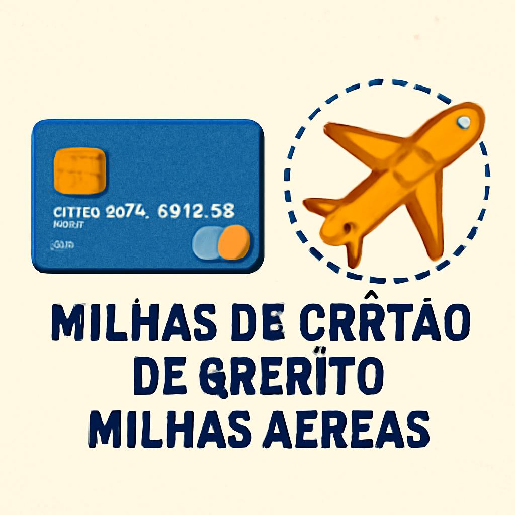 milhas de cartão de crédito