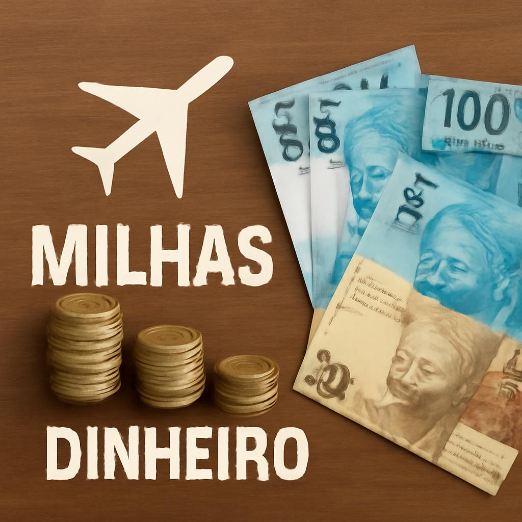 milhas dinheiro