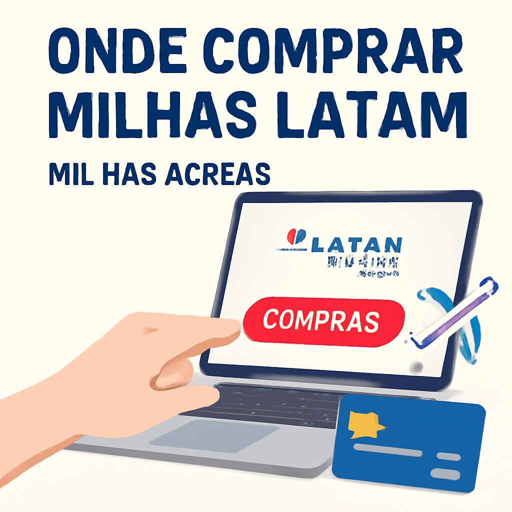 onde comprar milhas latam