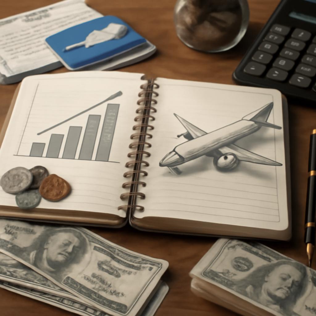 Organização Financeira no Caderno