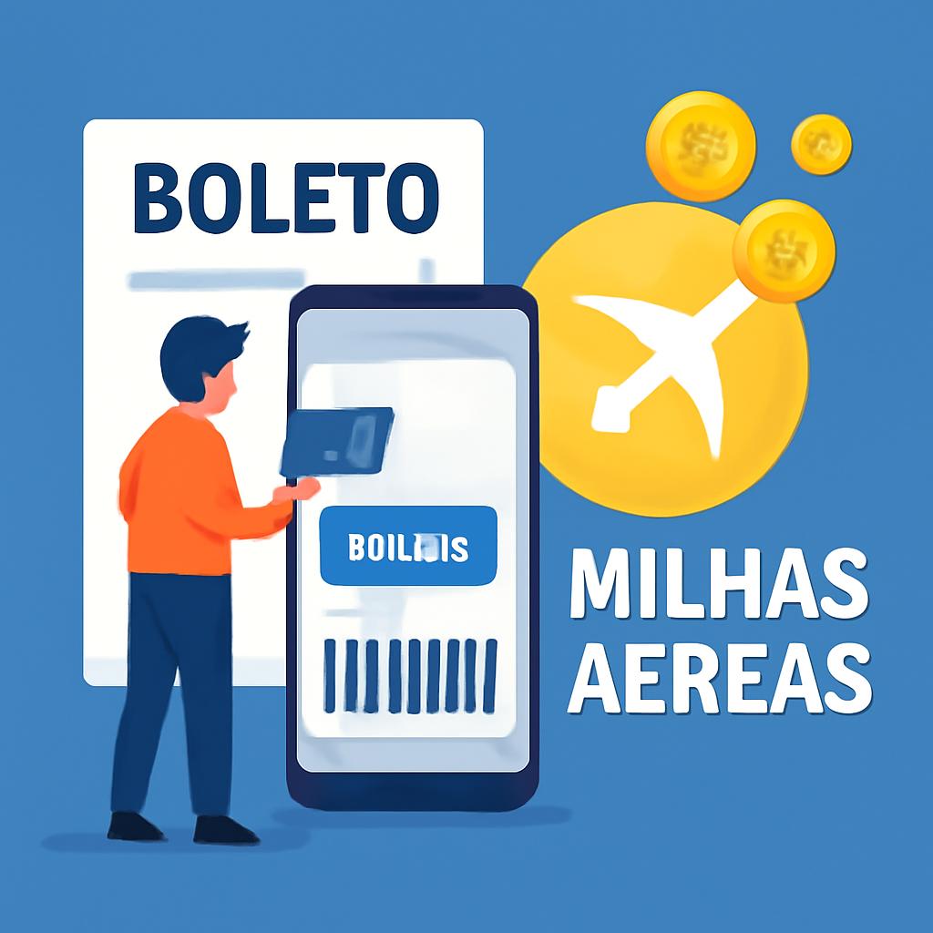 pagar boleto e ganhar milhas