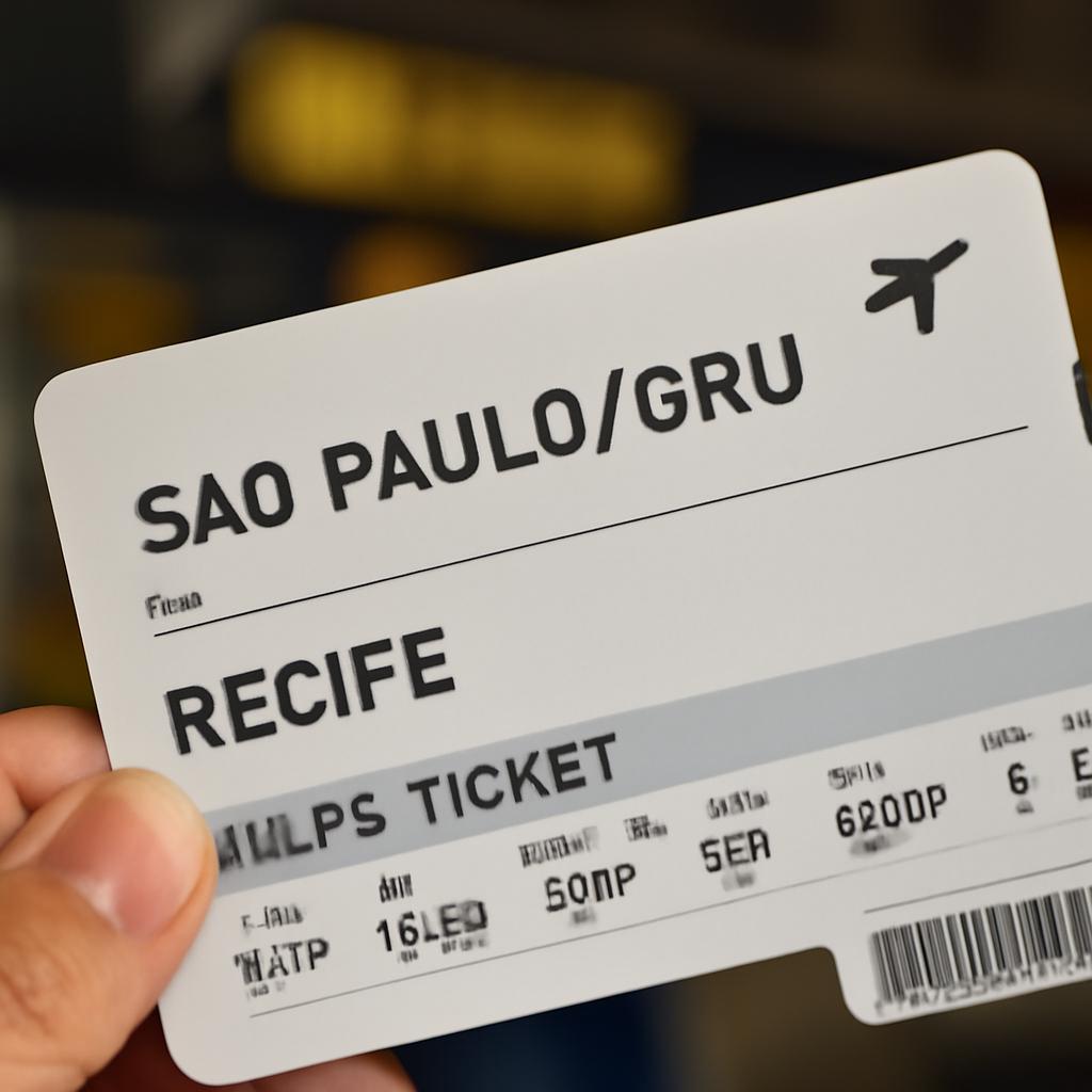 passagem aérea de guarulhos para recife
