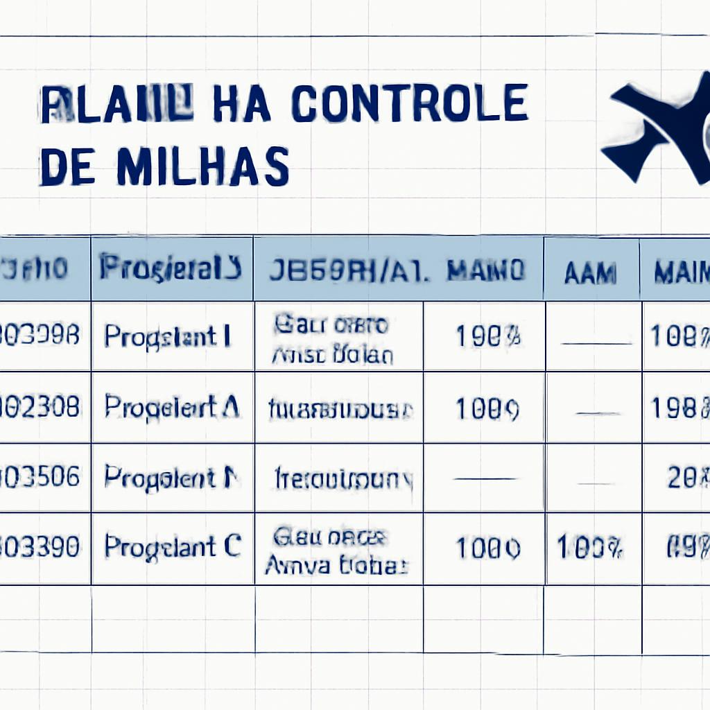 Planilha Controle de Milhas: Organize e Venda com o Balcão de Milhas 1 planilha controle de milhas