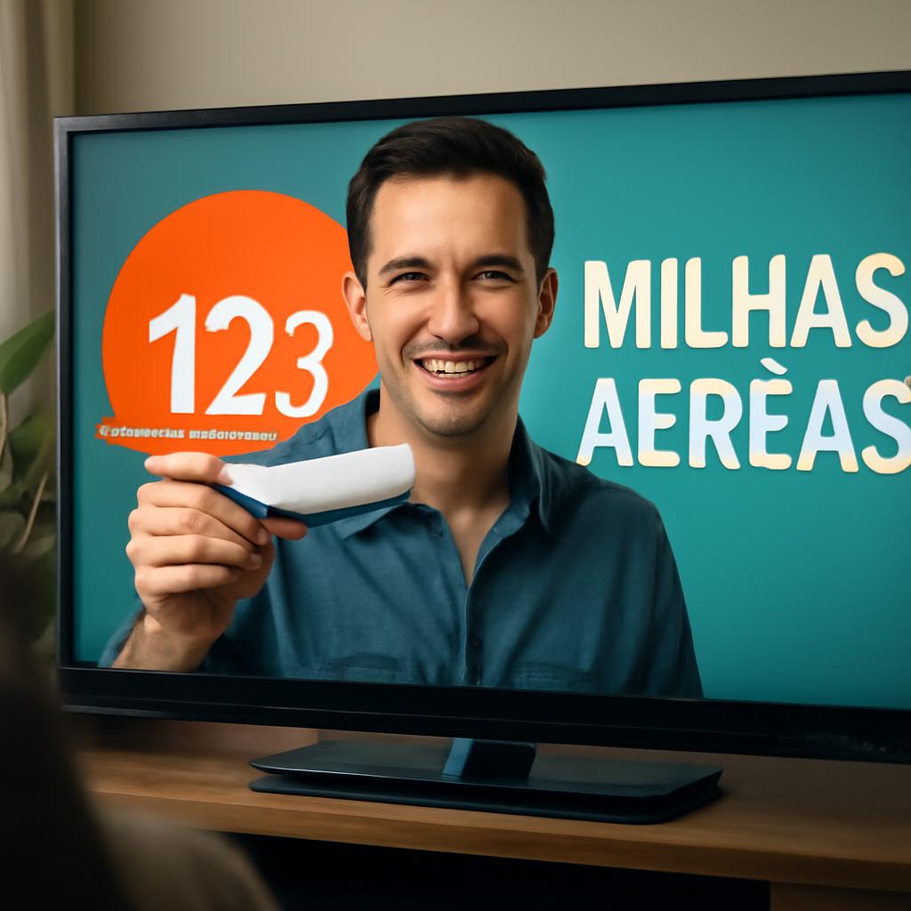 Propaganda 123 Milhas na TV: Conheça o Balcão de Milhas 1 propaganda 123 milhas na tv