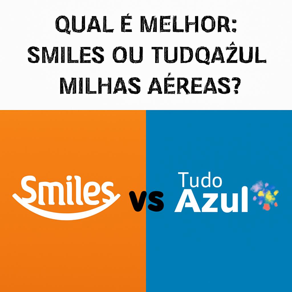 Qual é melhor Smiles ou TudoAzul? Descubra com Balcão de Milhas 1 qual é melhor smiles ou tudoazul