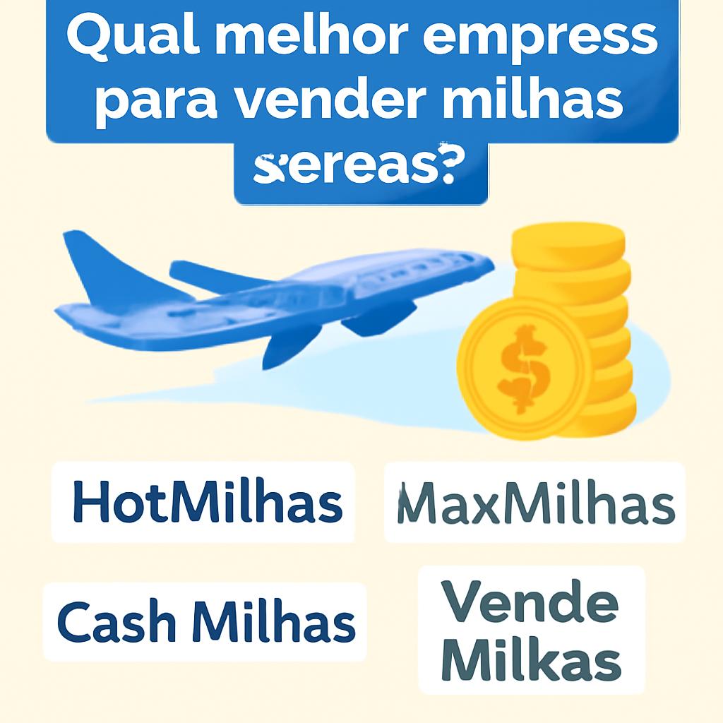 qual melhor empresa para vender milhas
