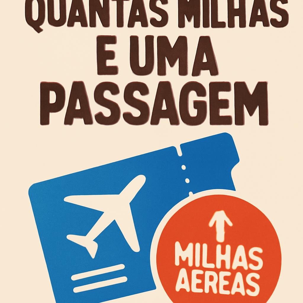 Quantas milhas é uma passagem? Descubra no Balcão de Milhas 1 quantas milhas é uma passagem