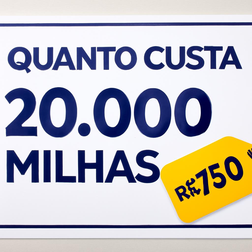 Quanto custa 20.000 milhas? Descubra com o Balcão de Milhas 1 quanto custa 20.000 milhas