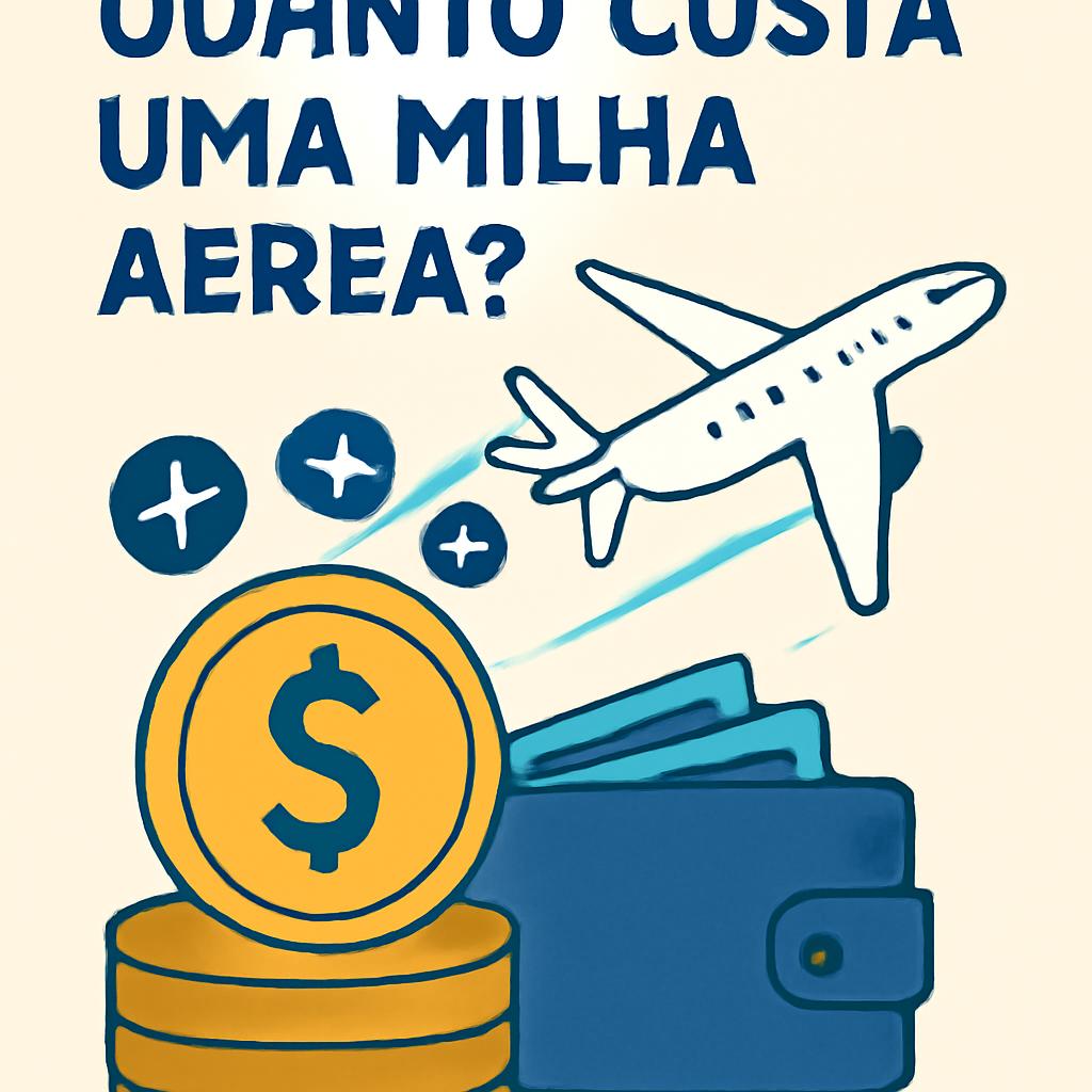 Quanto custa uma milha aérea? Descubra no Balcão de Milhas 1 quanto custa uma milha aérea
