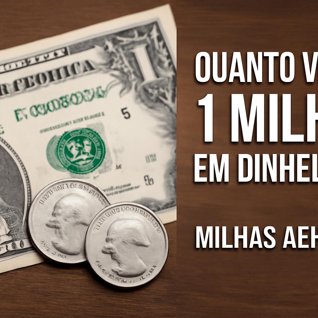 quanto vale 1 milha em dinheiro