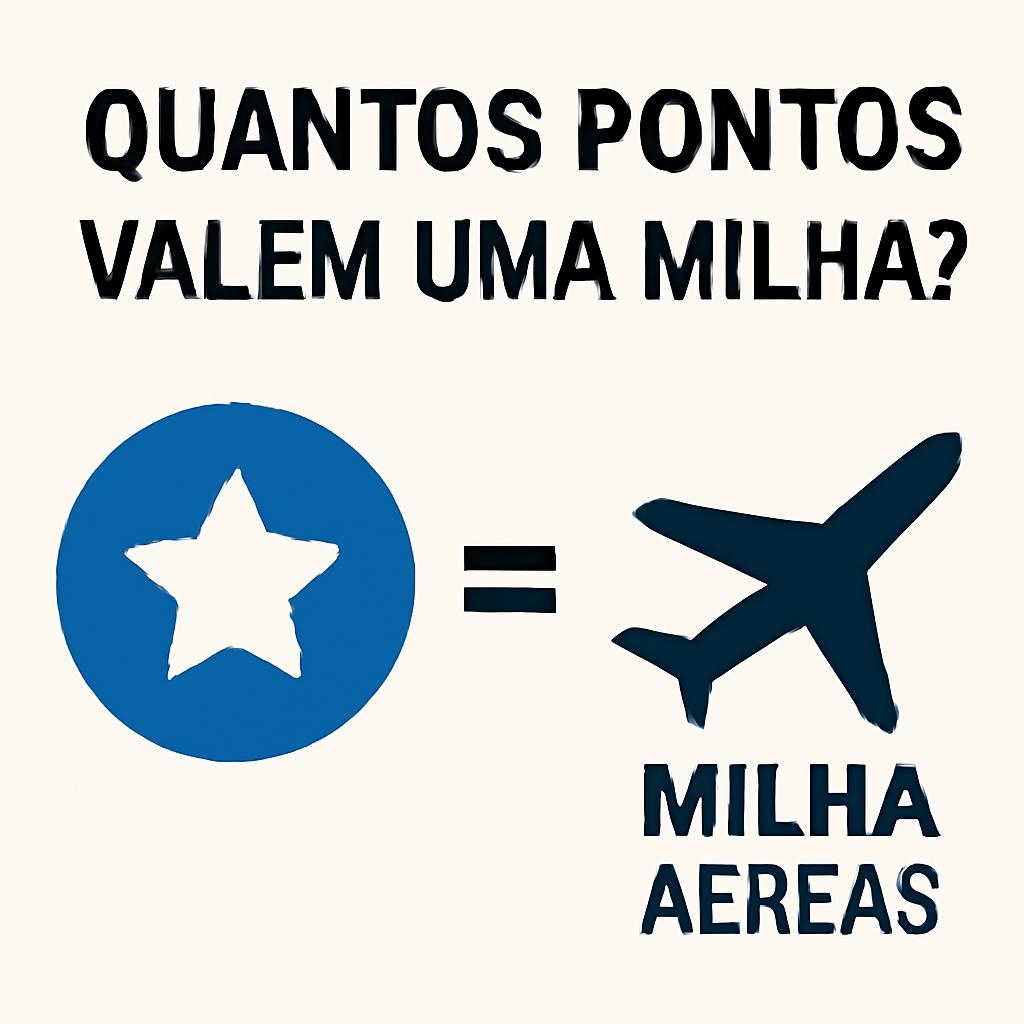 quantos pontos valem uma milha