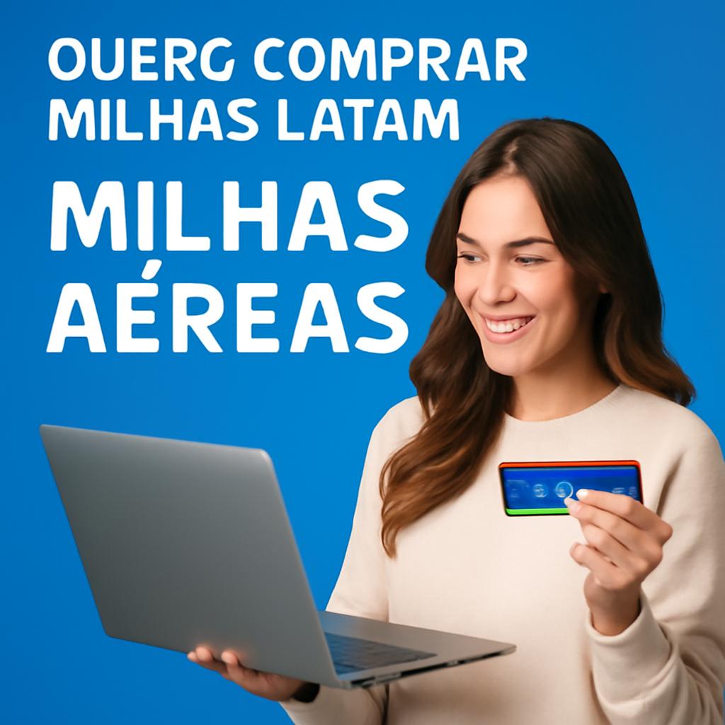 Quero comprar milhas Latam com segurança e agilidade no Balcão de Milhas 1 quero comprar milhas latam