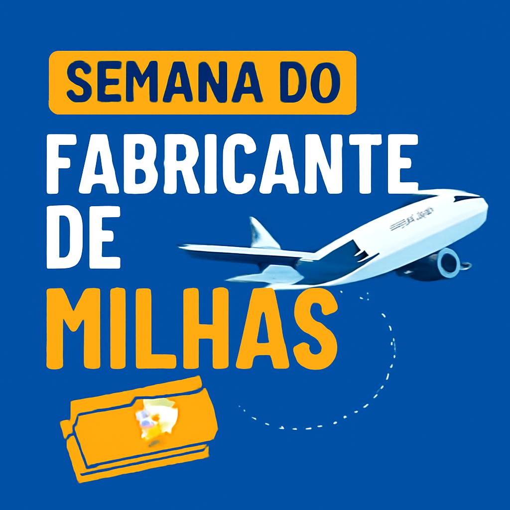 semana do fabricante de milhas