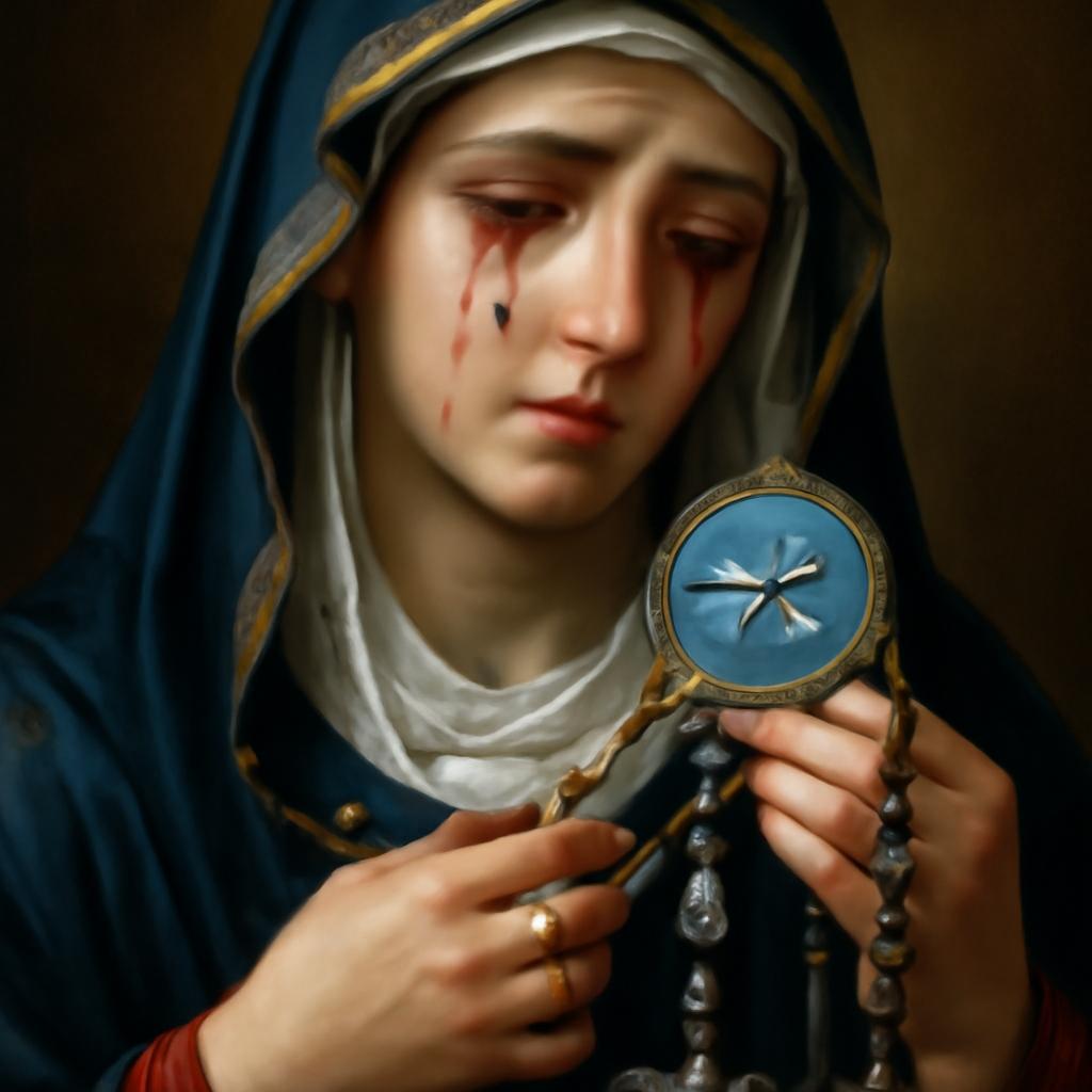 Terço das Lágrimas de Sangue de Nossa Senhora
