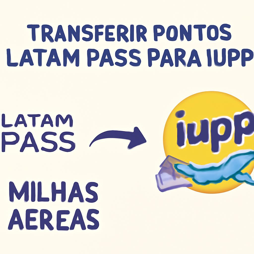 transferir pontos latam pass para iupp