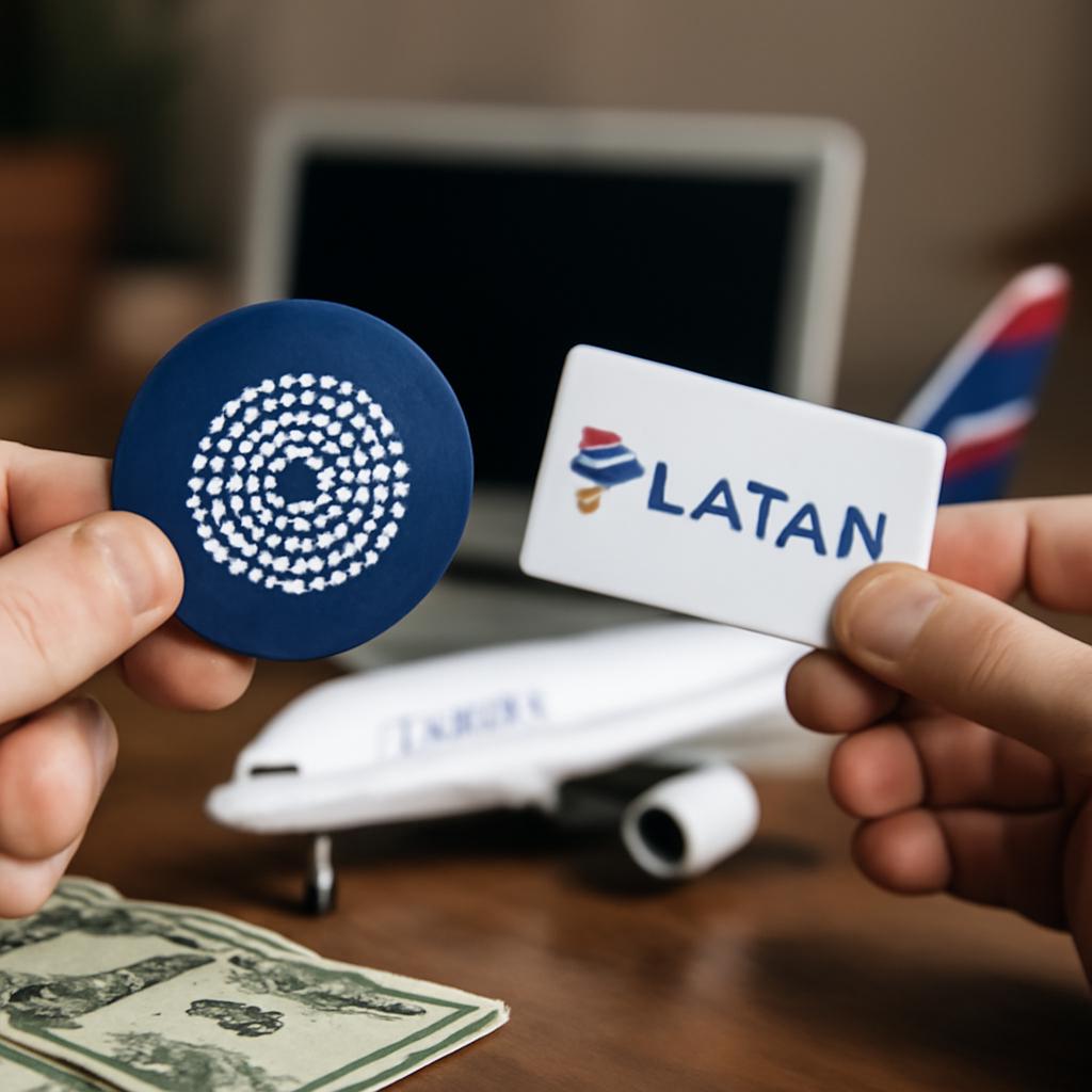 Trocar pontos Esfera por Latam