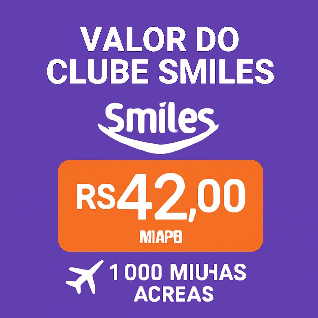 Valor do Clube Smiles: Entenda Como Aproveitar com Balcão de Milhas 1 valor do clube smiles