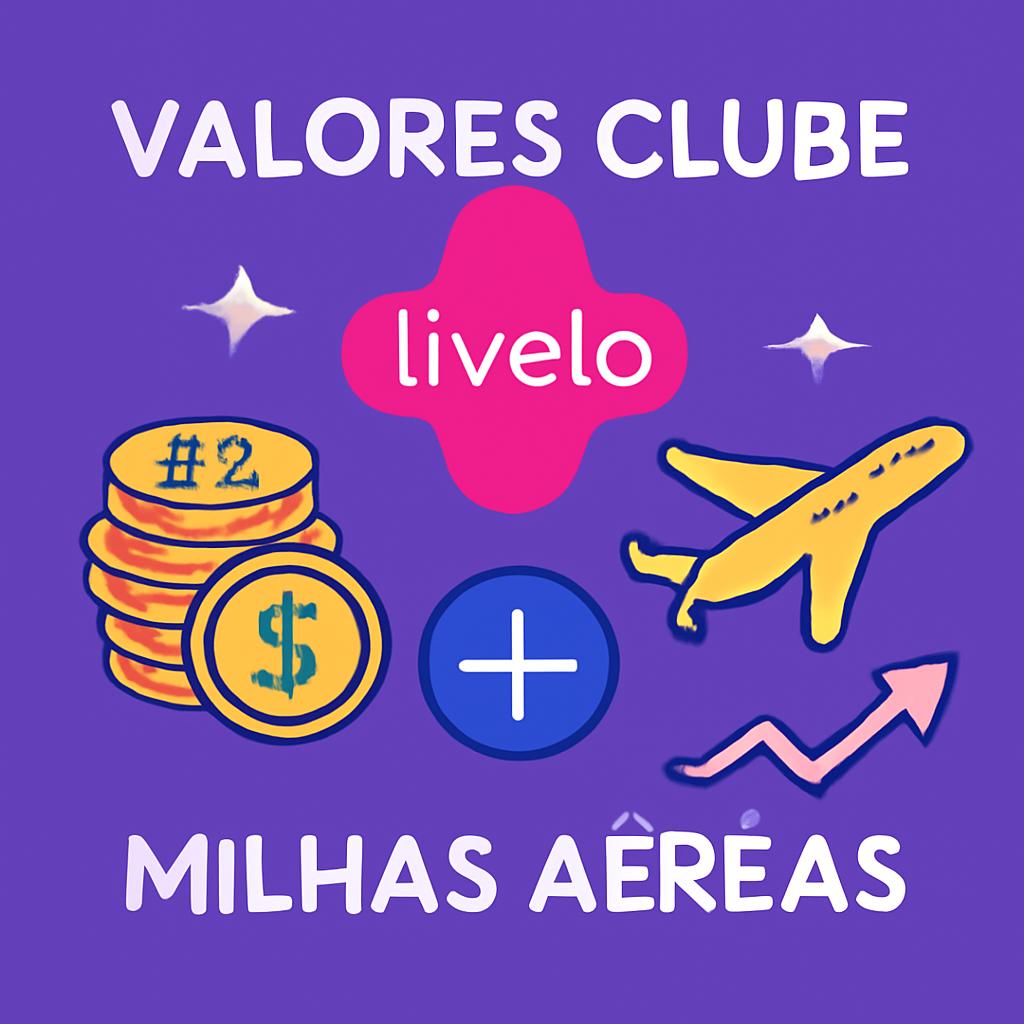 Confira os valores Clube Livelo e aproveite para usar suas milhas 1 valores clube livelo