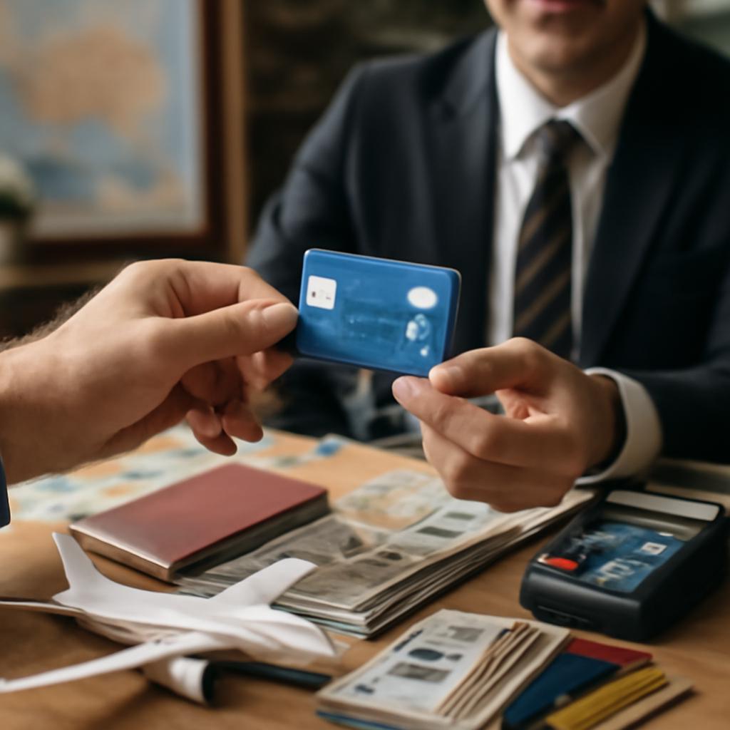 vendas de pontos de cartão de crédito