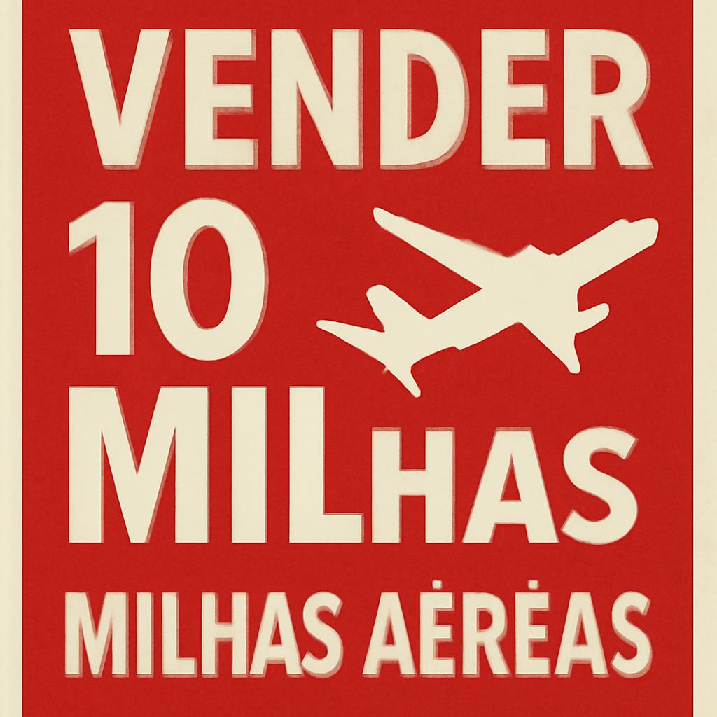 vender 10 mil milhas
