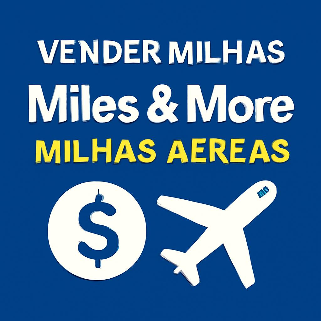 Vender Milhas Miles and More com Segurança no Balcão de Milhas 1 vender milhas miles and more