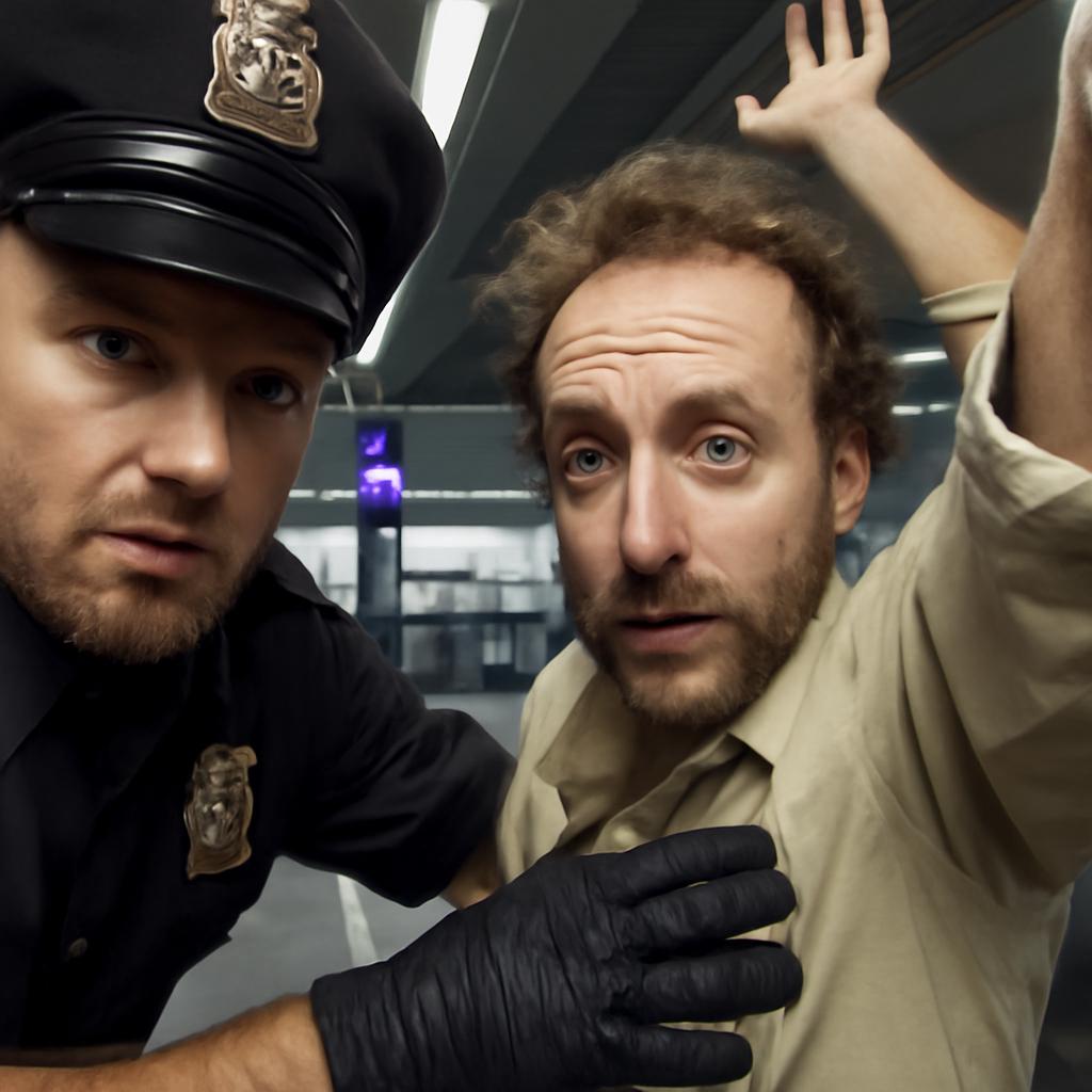 asmr policial te revistando