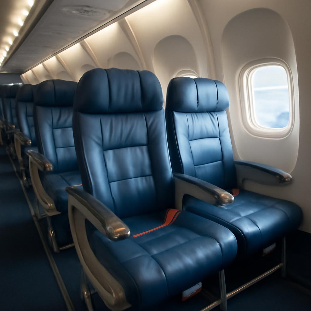 assentos do avião