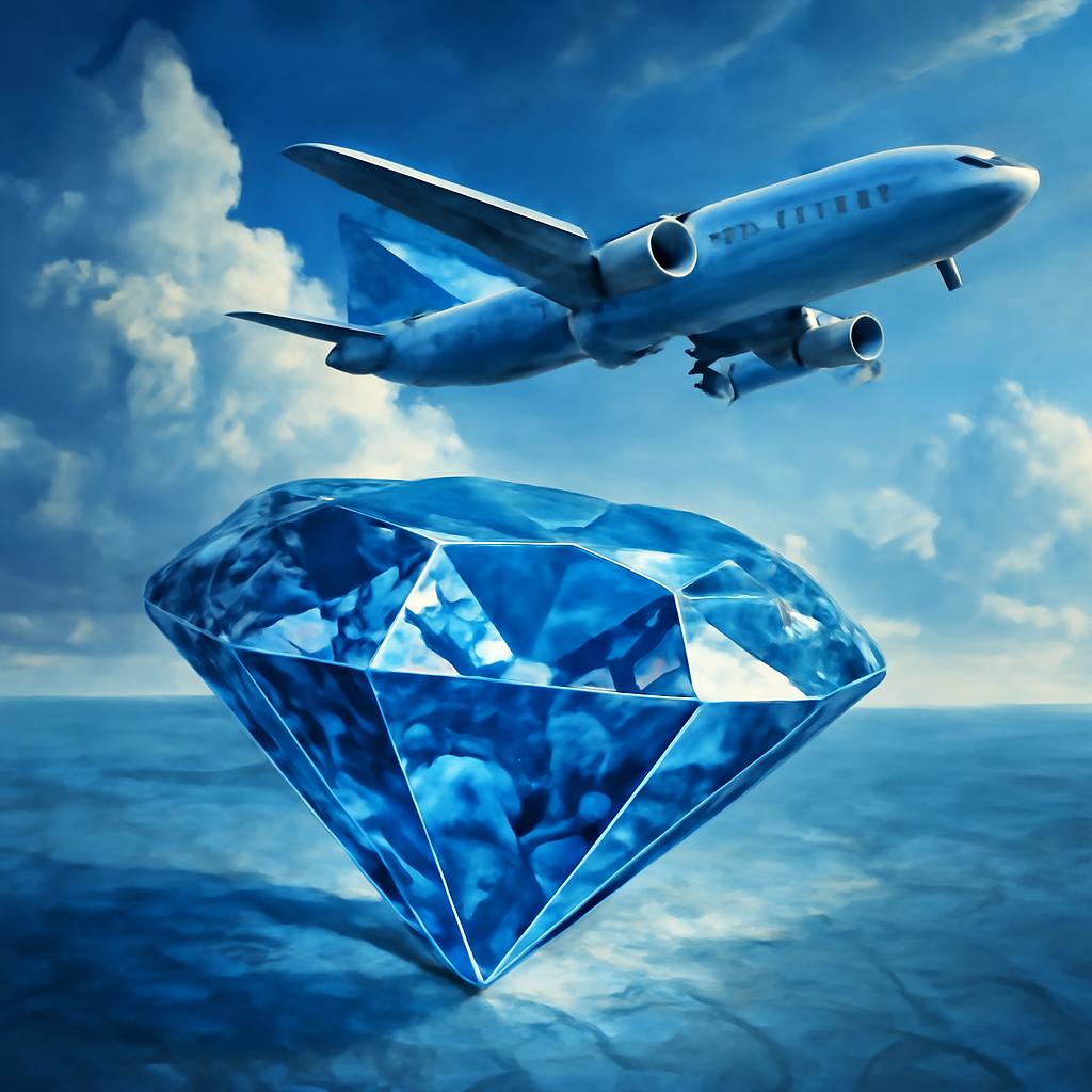 azul diamante