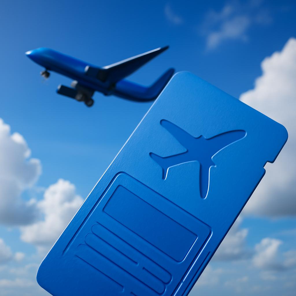 azul passagem