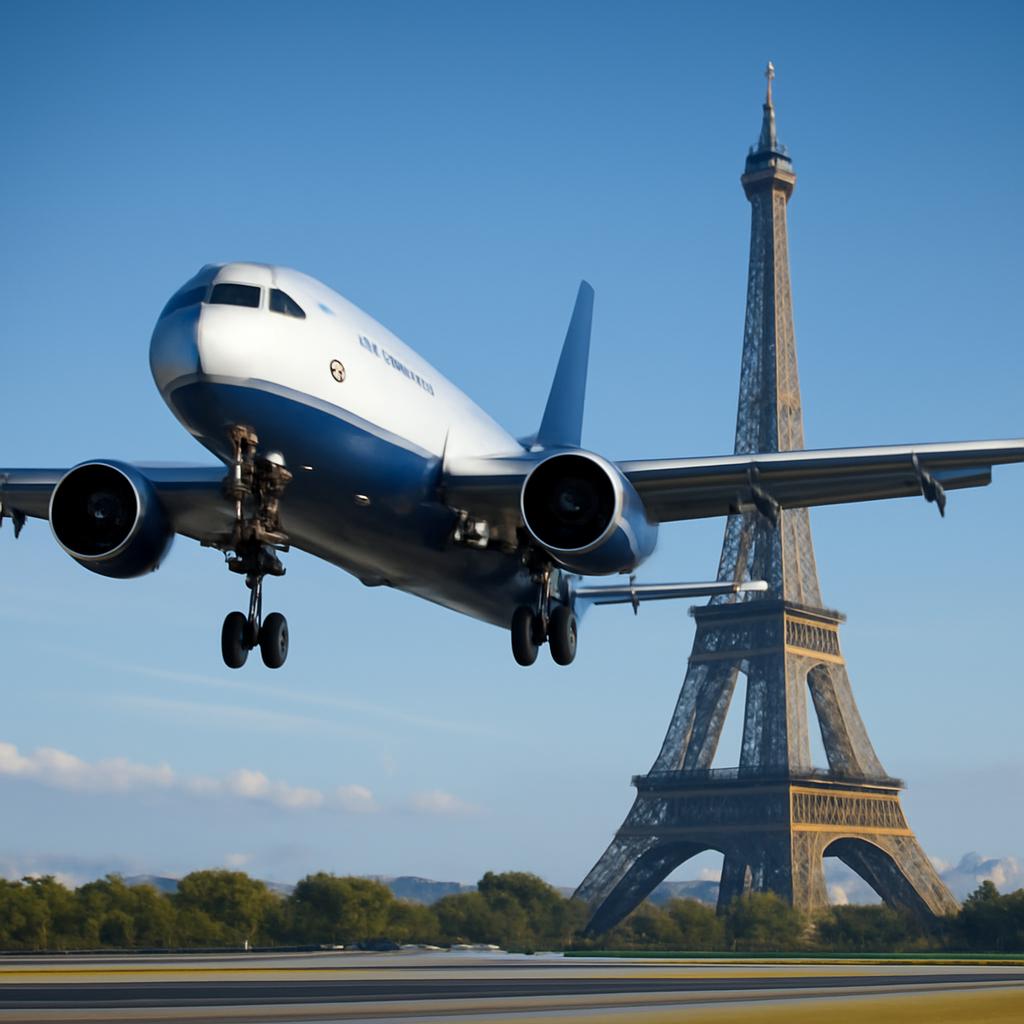 azul voo para paris