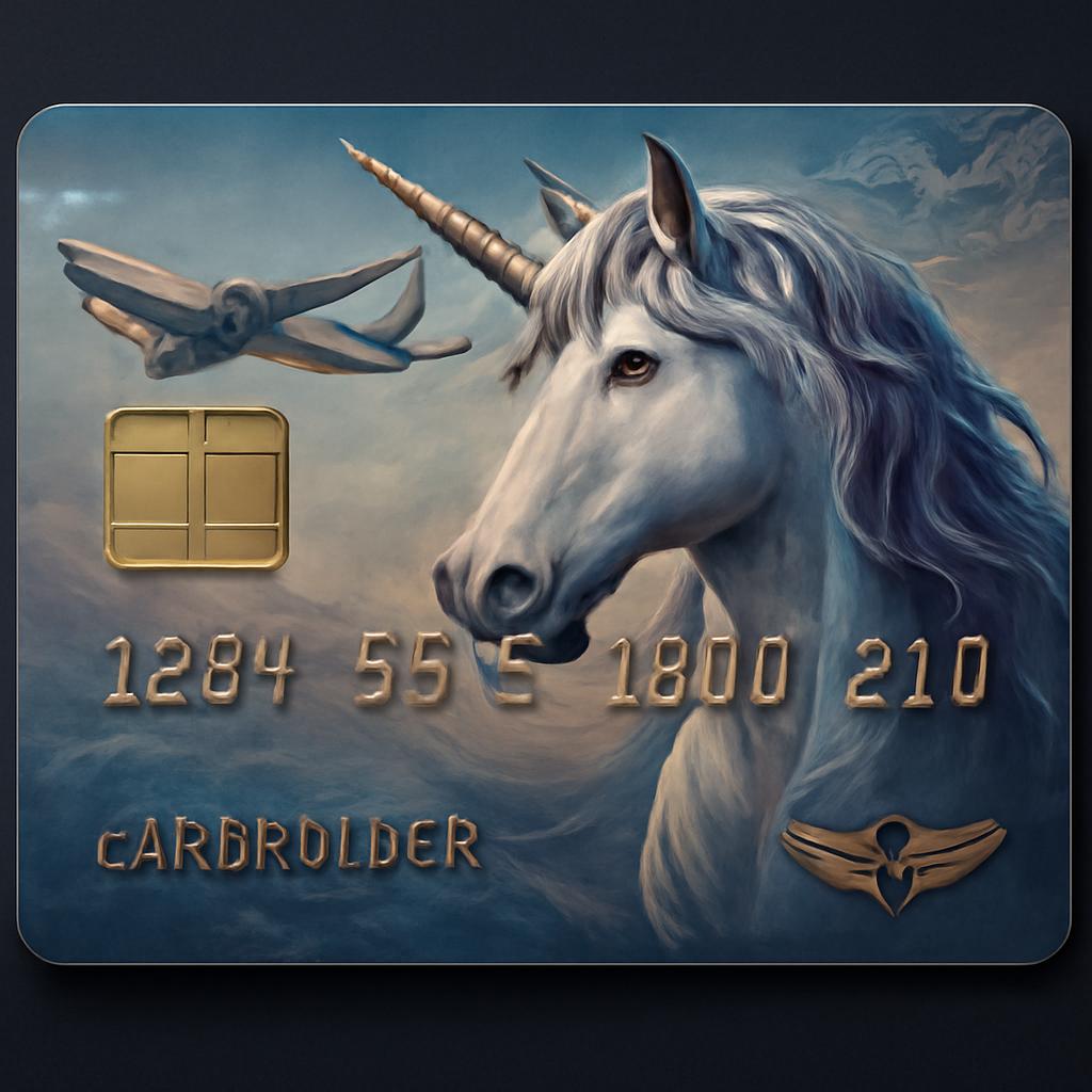 cartão pontuação unicorn