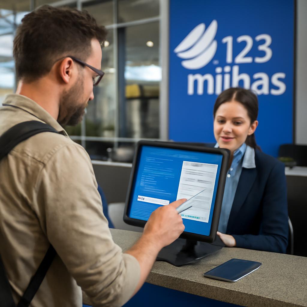 como fazer o check in na 123 milhas