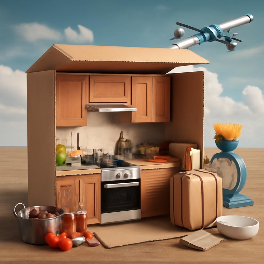 Cozinha na Caixa