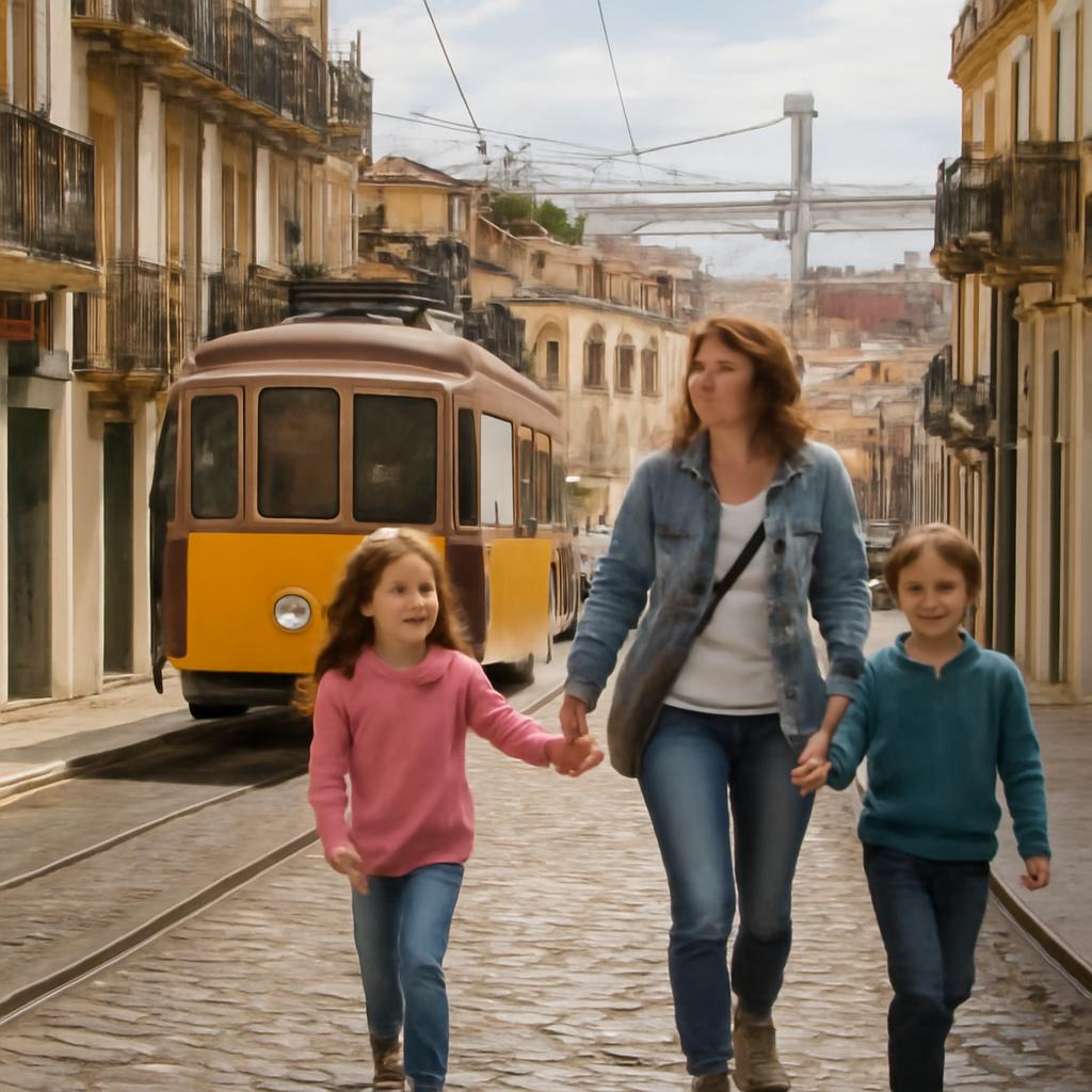 lisboa com criancas